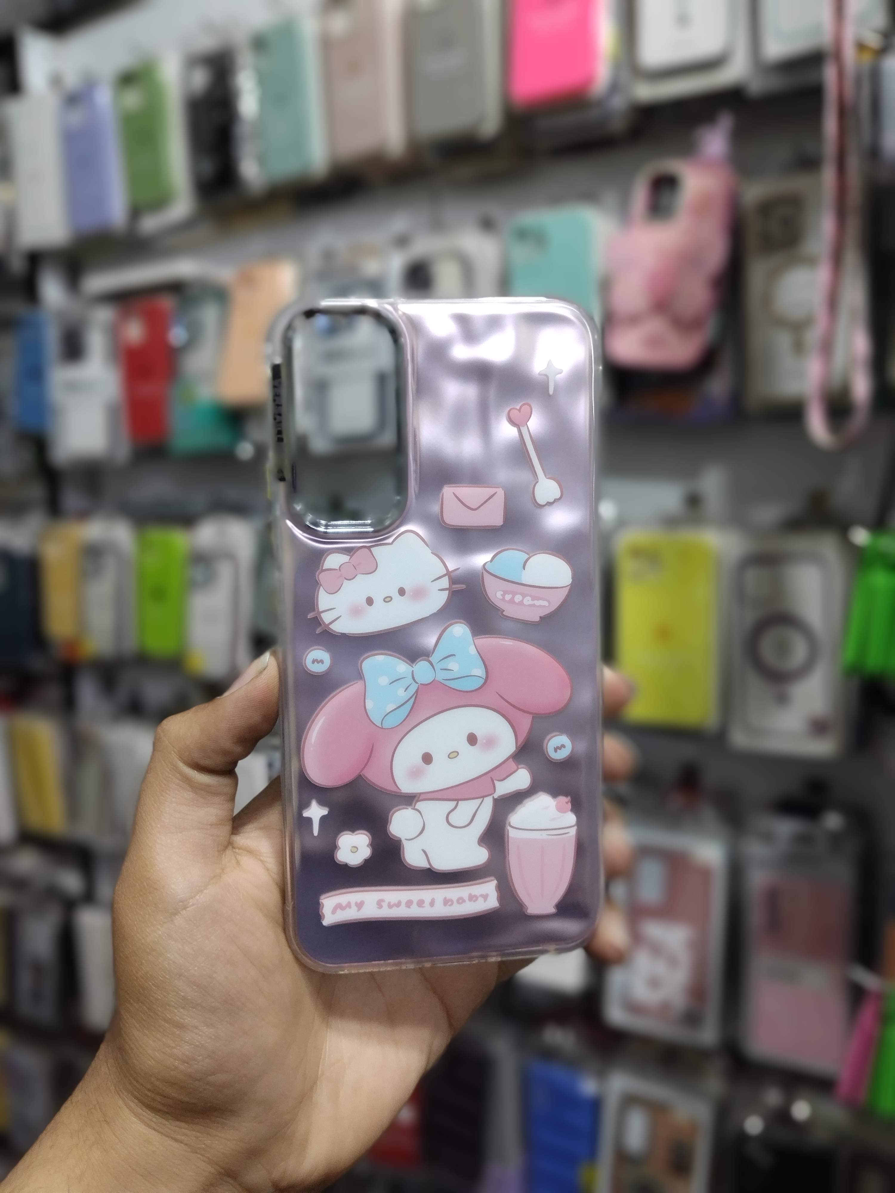 قاب گوشی Galaxy A34 سامسونگ طرح سیلیکونی عروسکی فانتزی سه بعدی طرح دار