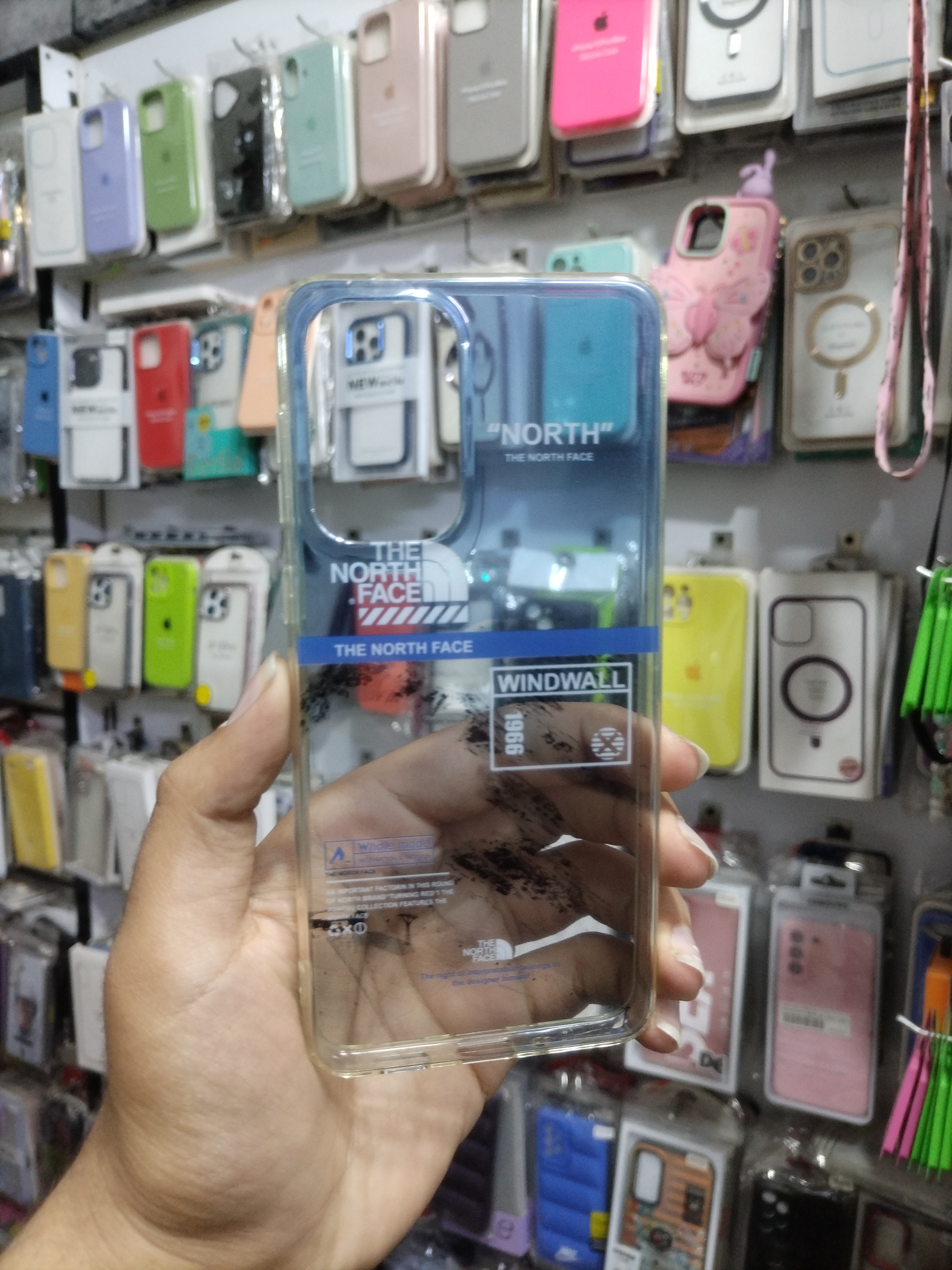 قاب کاور A33 ژله ای طرح دار