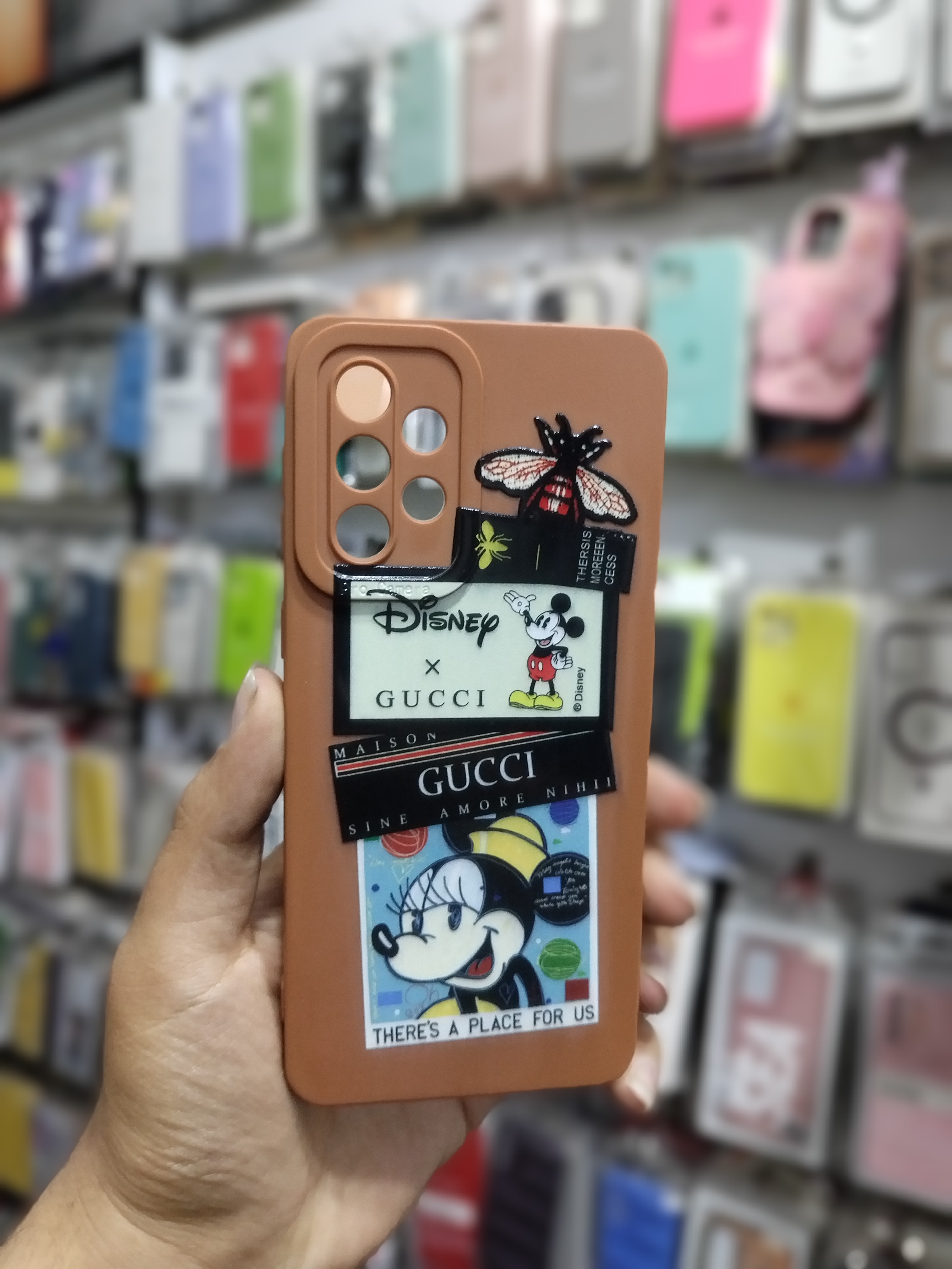 قاب گوشی Galaxy A33 سامسونگ طرح سیلیکونی عروسکی فانتزی برجسته طرح دار