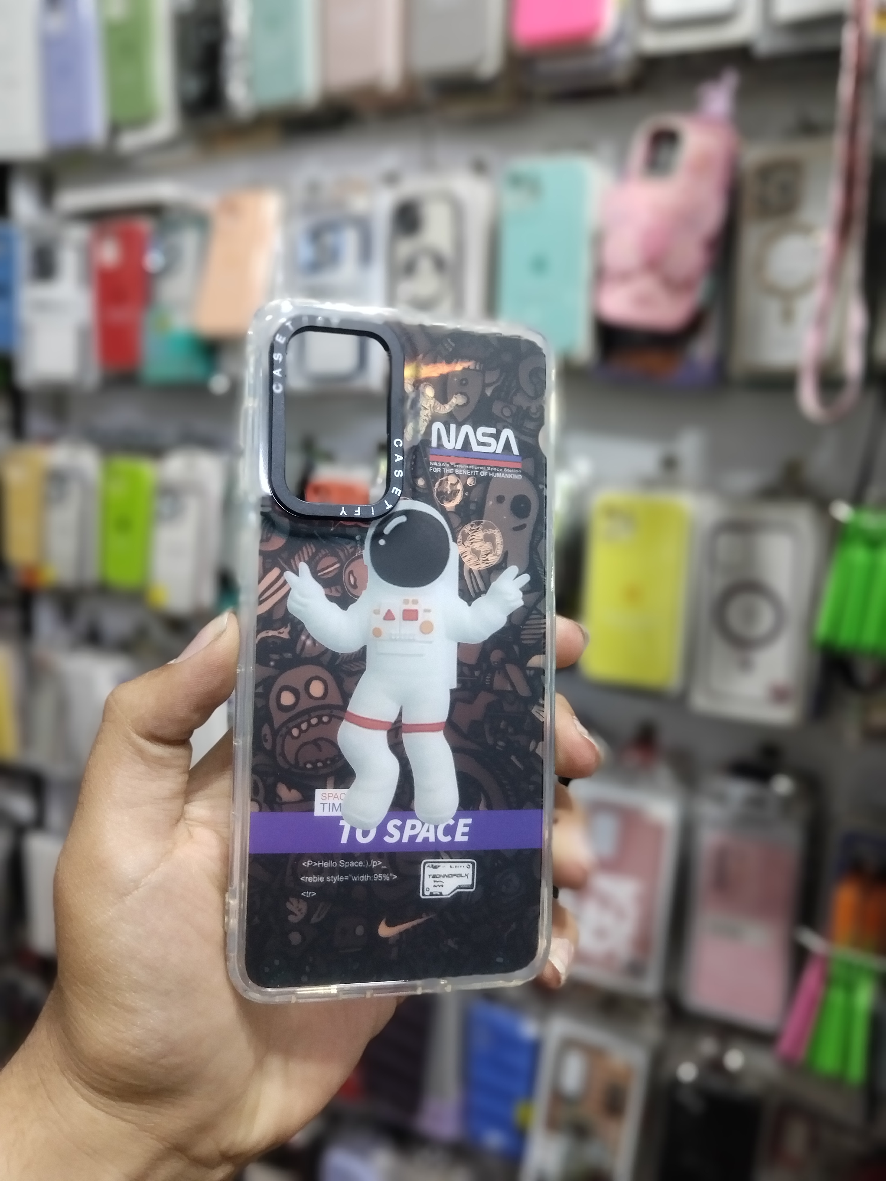 قاب گوشی Galaxy A33 سامسونگ طرح سیلیکونی عروسکی فانتزی برجسته طرح دار