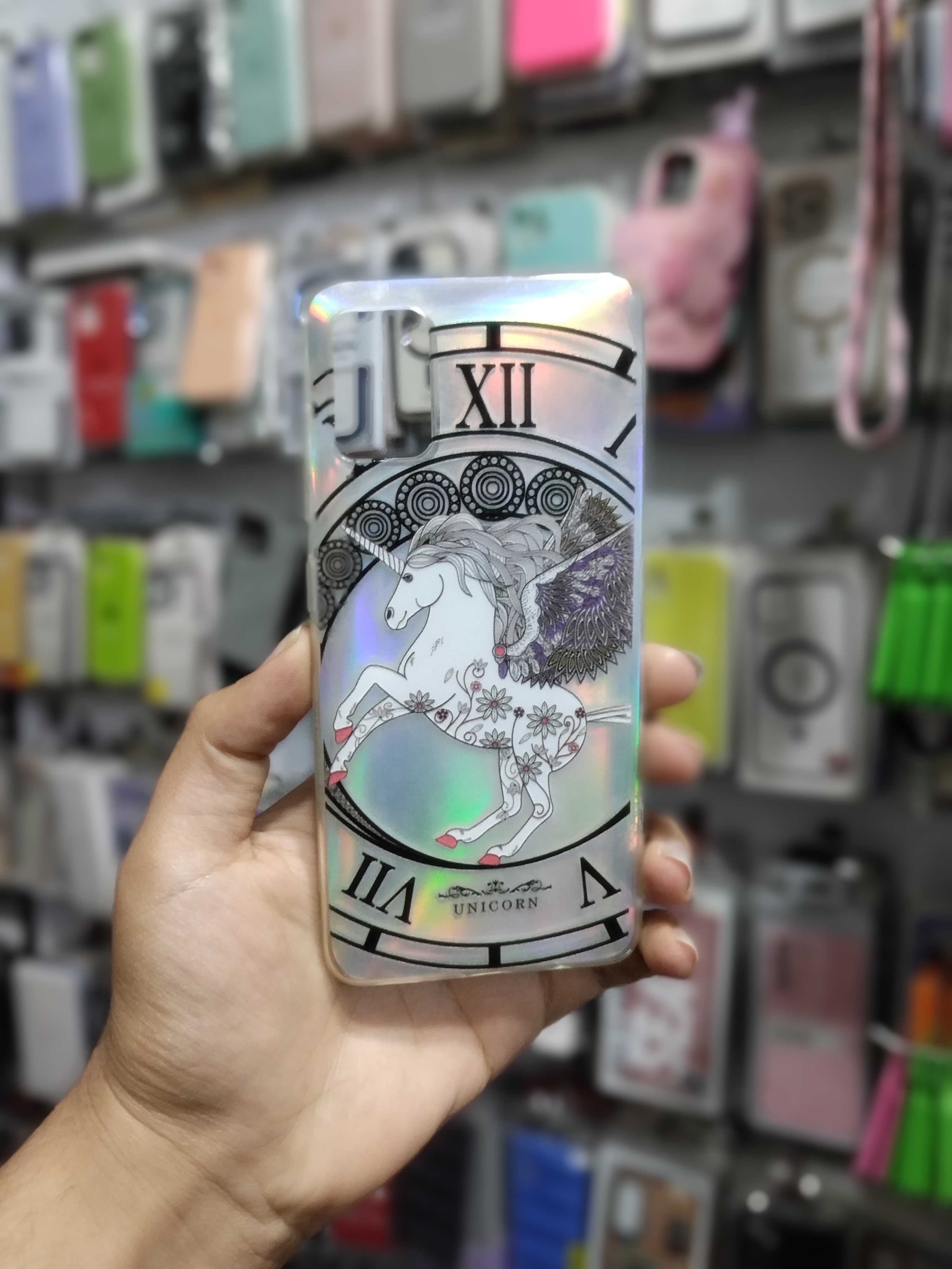 قاب کاور A31 ژله ای طرح دار