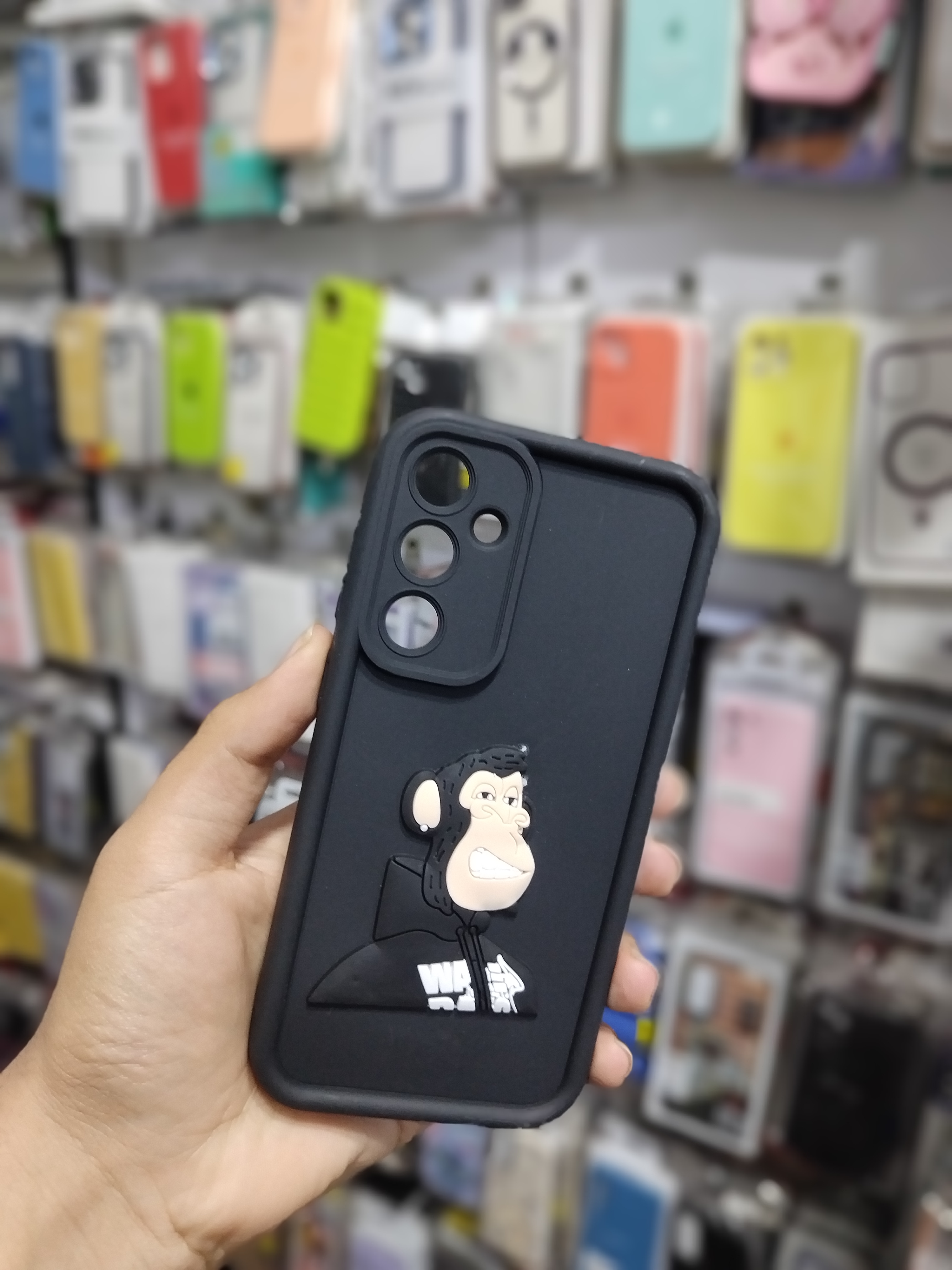 قاب گوشی Galaxy A25/A24/A15 سامسونگ طرح سیلیکونی عروسکی فانتزی برجسته طرح دار