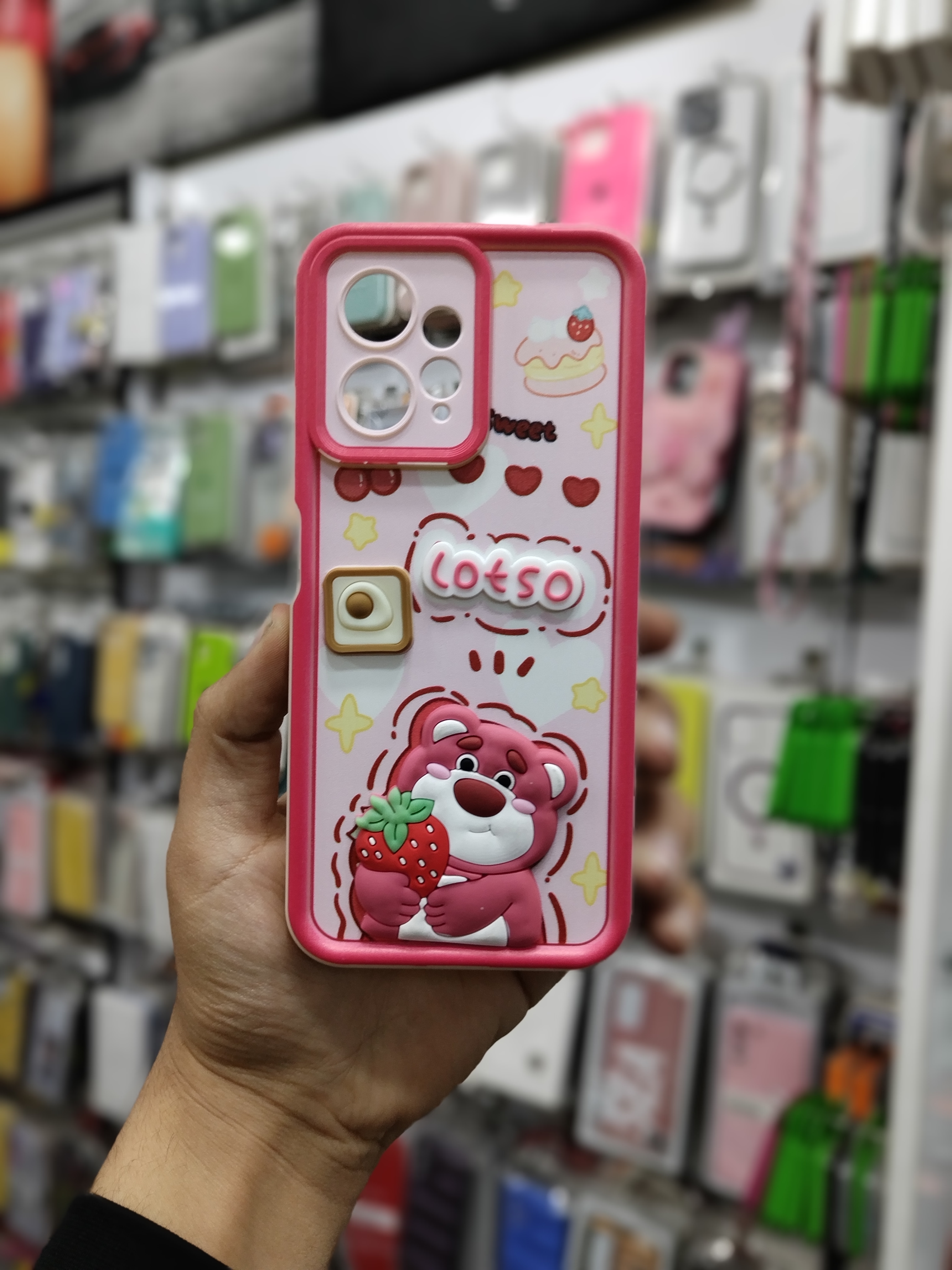 قاب گوشی شیائومی Redmi Note 12 طرح سیلیکونی عروسکی