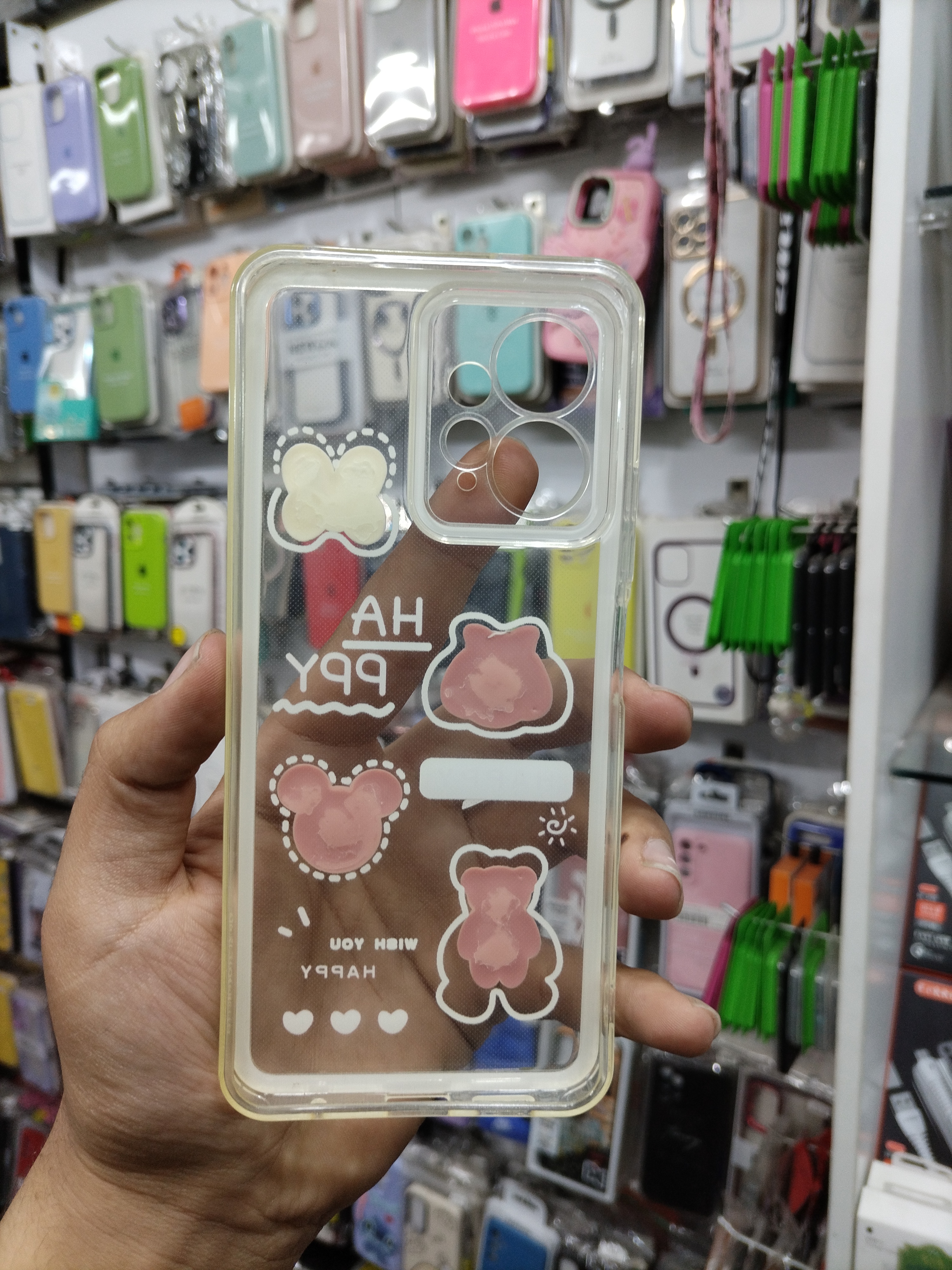 قاب گوشی شیائومی Redmi Note 12 طرح سیلیکونی عروسکی