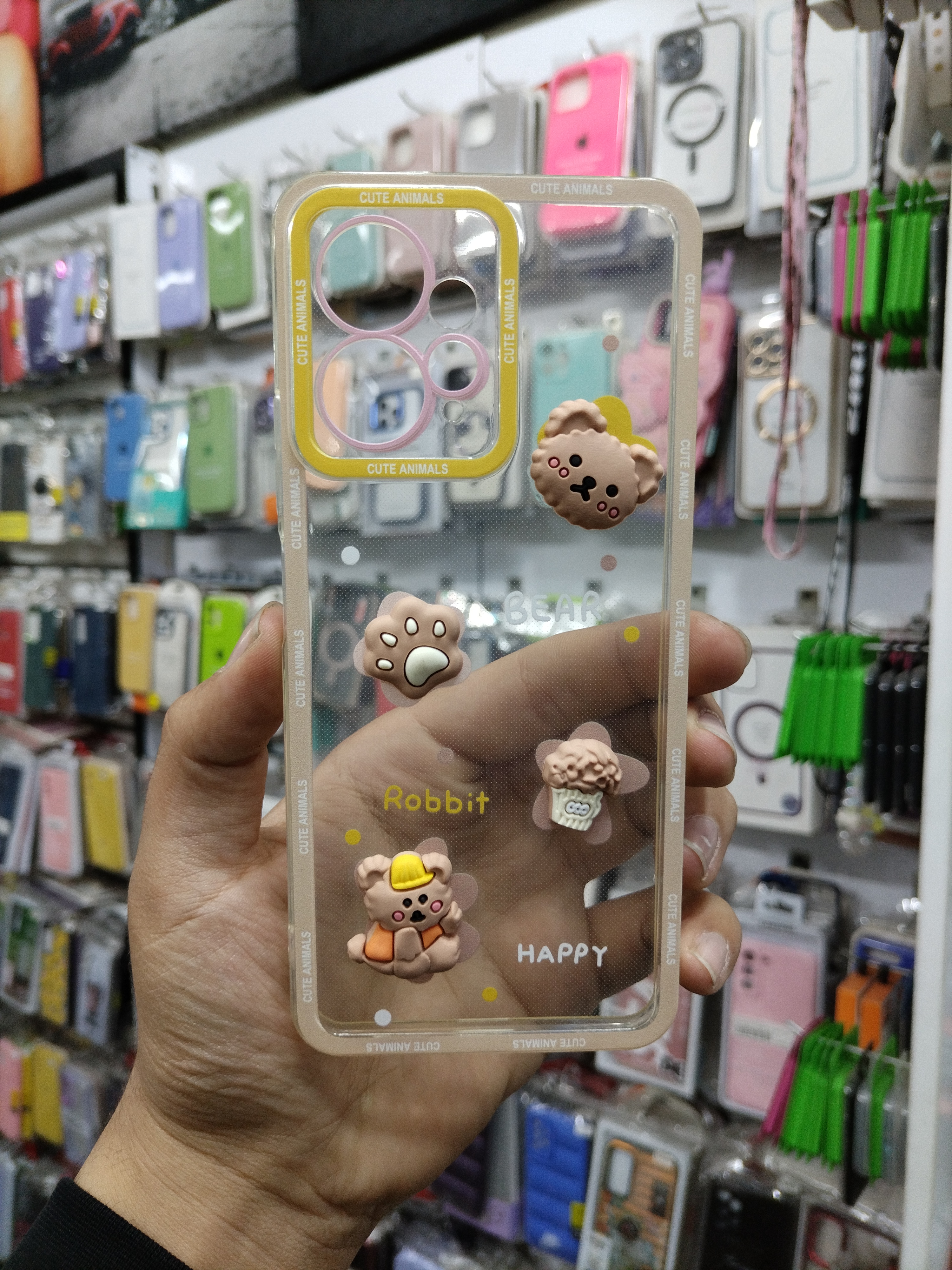 قاب گوشی شیائومی Redmi Note 12 طرح سیلیکونی عروسکی