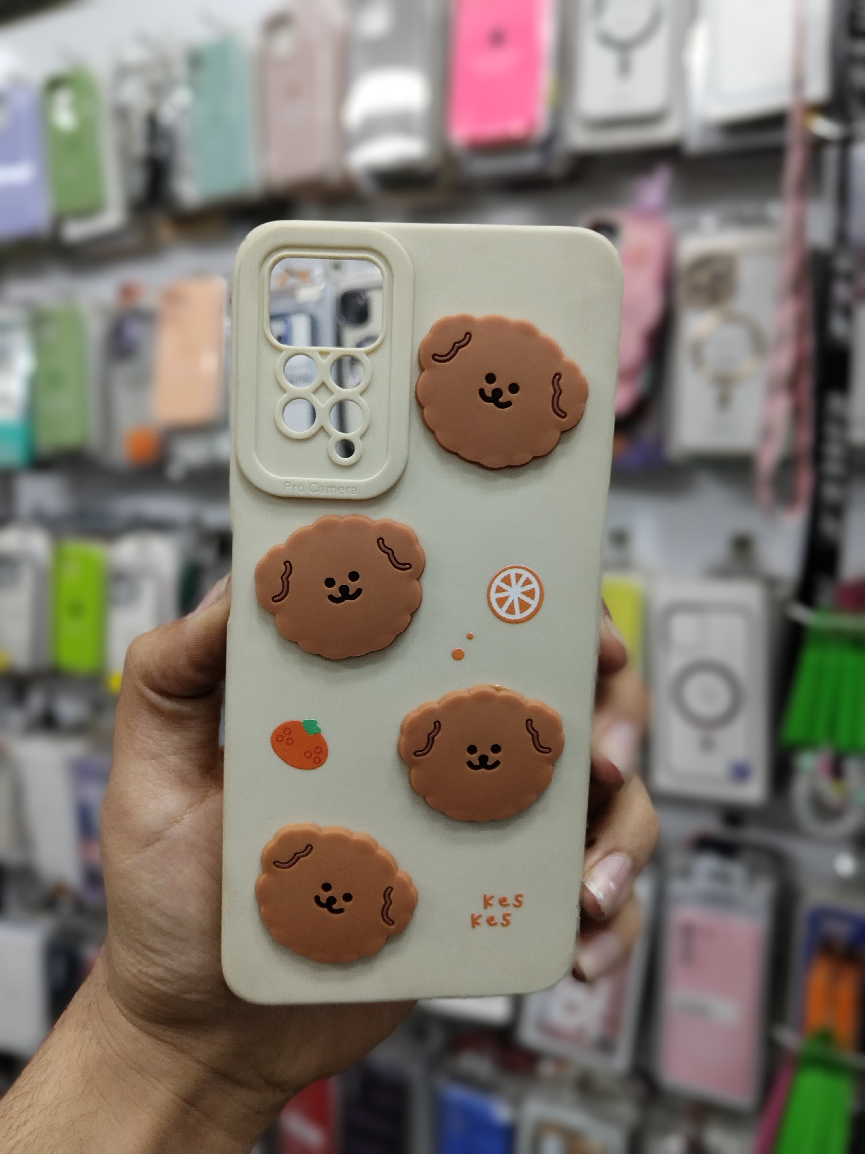 قاب کاور گوشی شیائومی Redmi Note 11 Pro عروسکی طرح برجسته