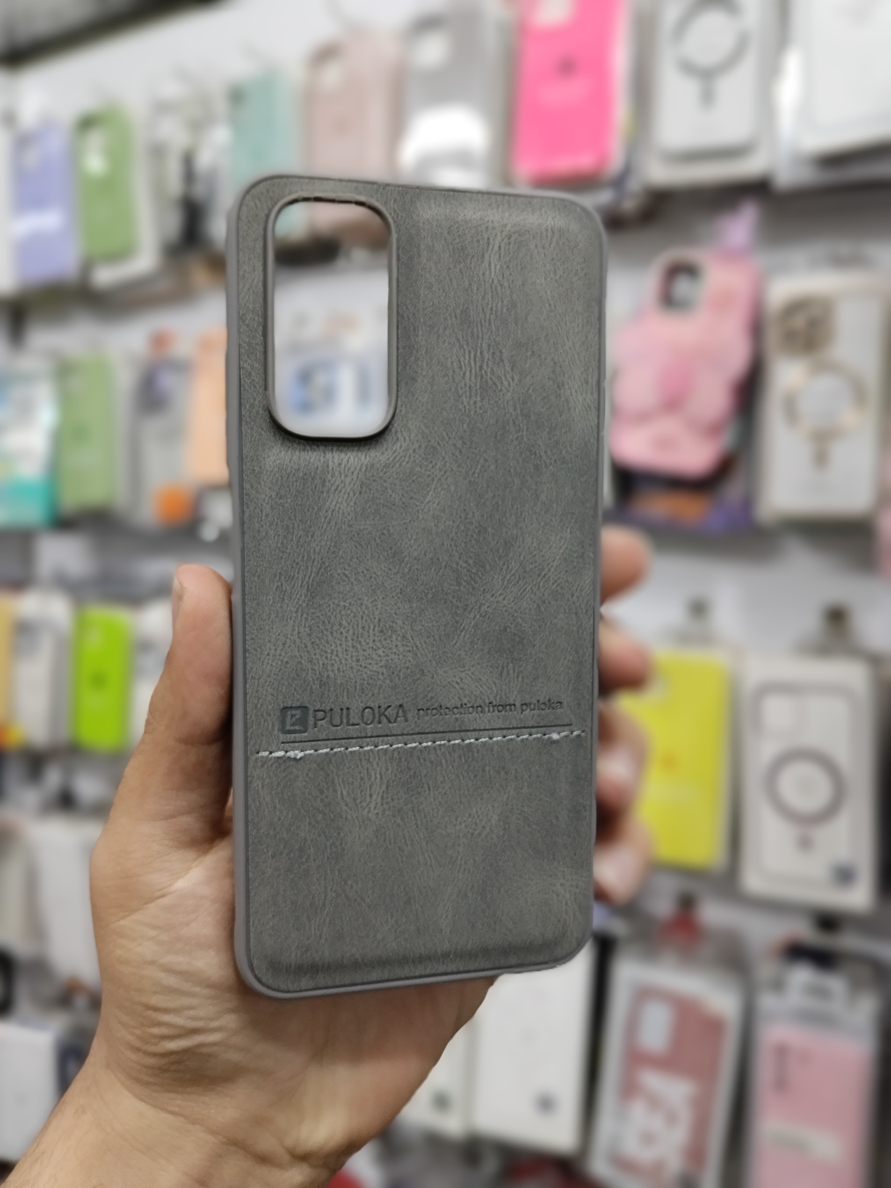 قاب گوشی شیائومی Redmi Note 11/11S طرح سیلیکونی چرمی