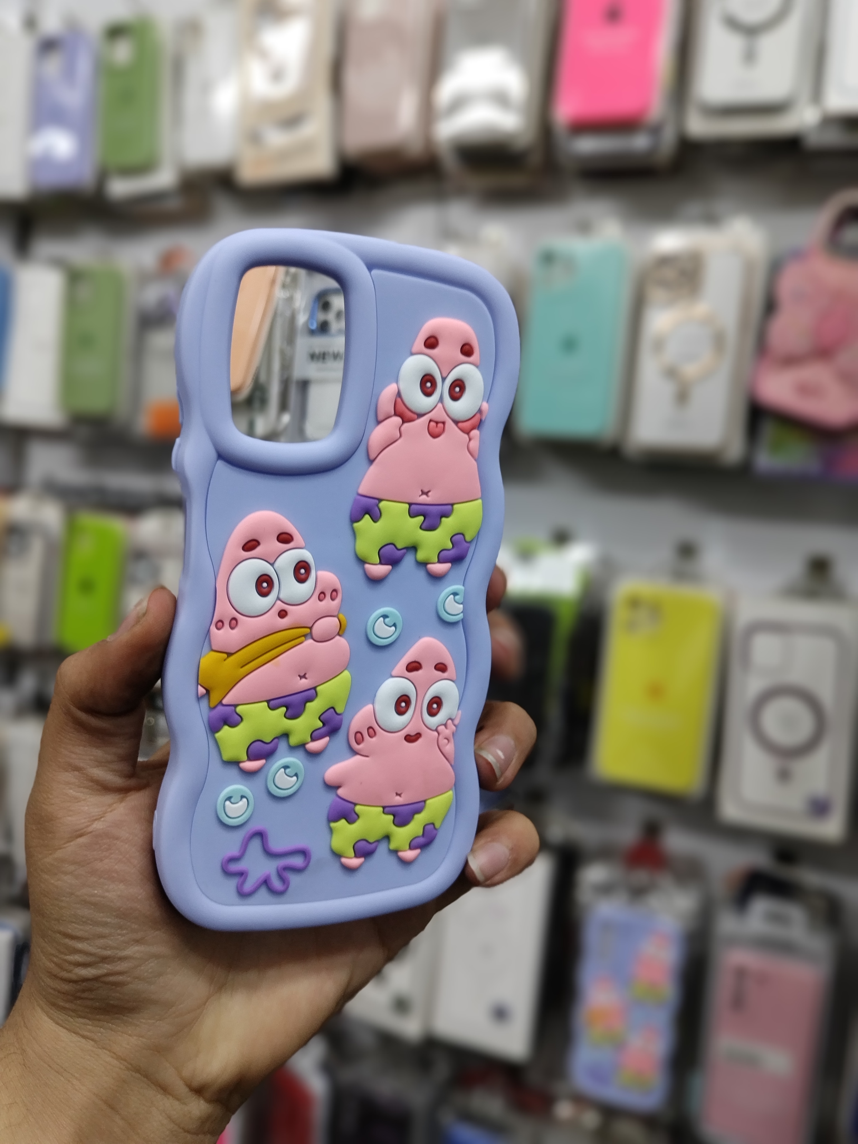 قاب عروسکی شیائومیNote 10 / Note 10s طرح سیلیکونی برجسته