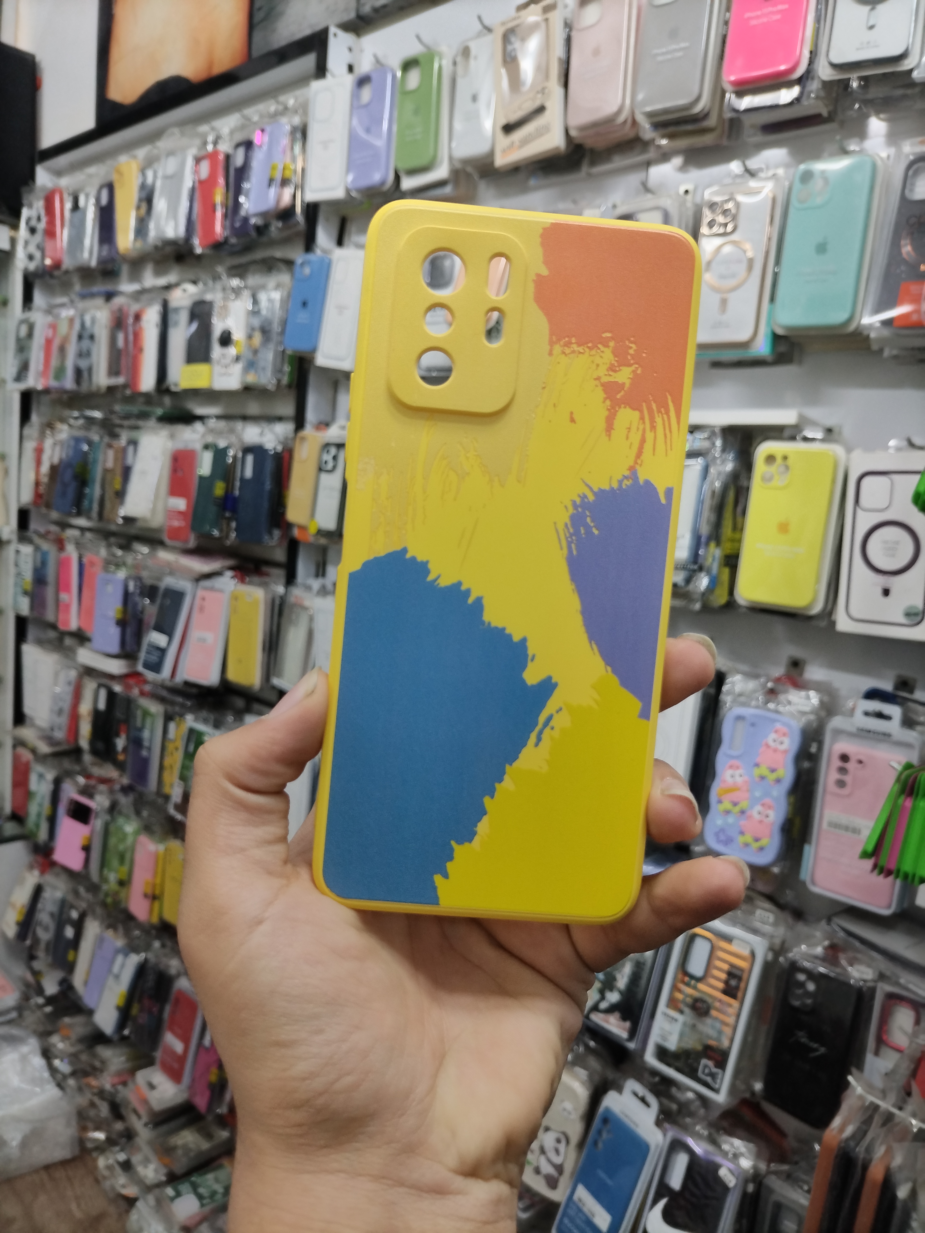 کاور طرح سیلیکونی مدل Xiaomi Poco X3 GT / Redmi Note 10 Pro 5G
