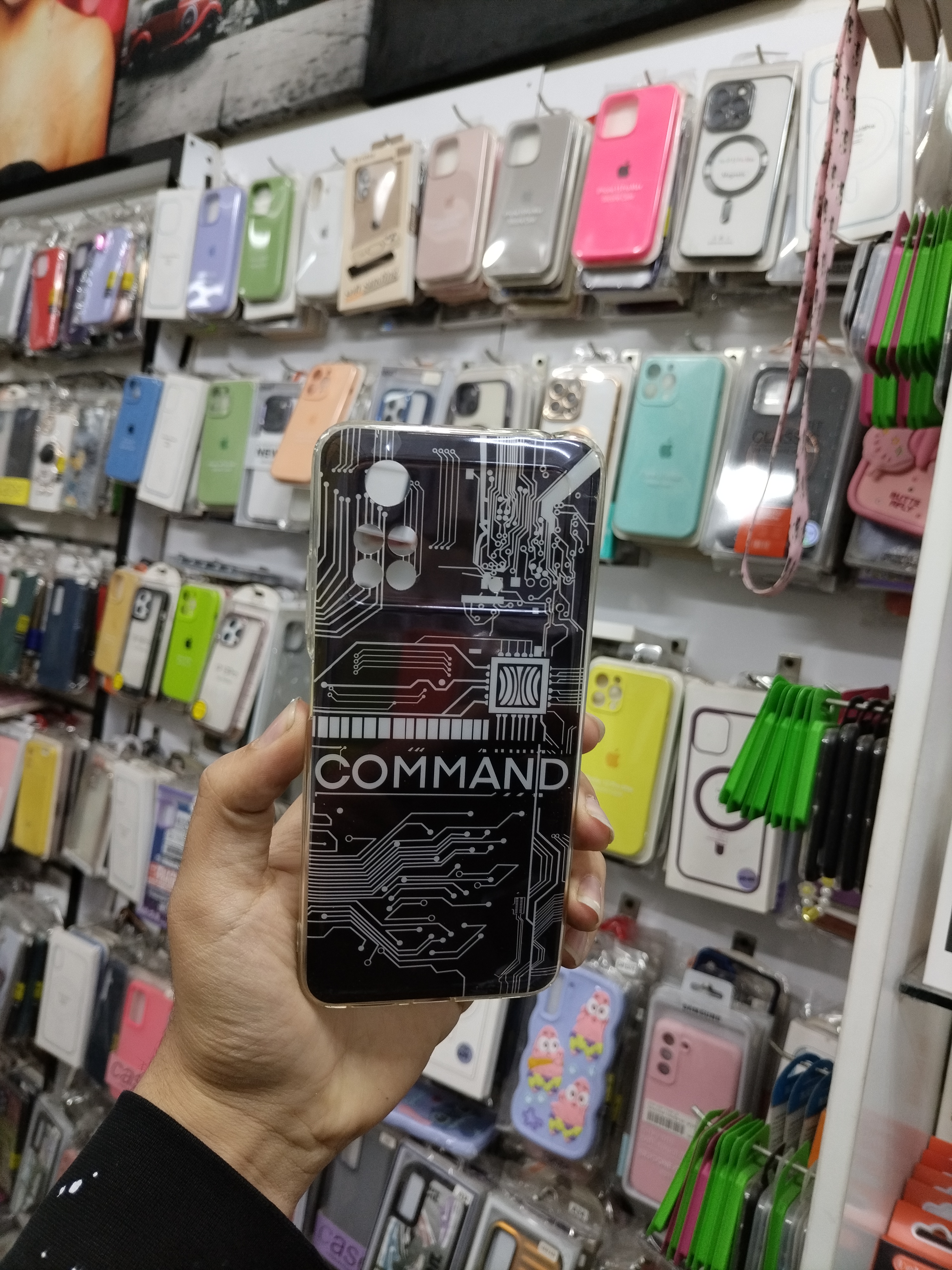 گارد ژله ای طرح دار شفاف با محافظ دوربین شیائومی Poco M4 Pro 5G