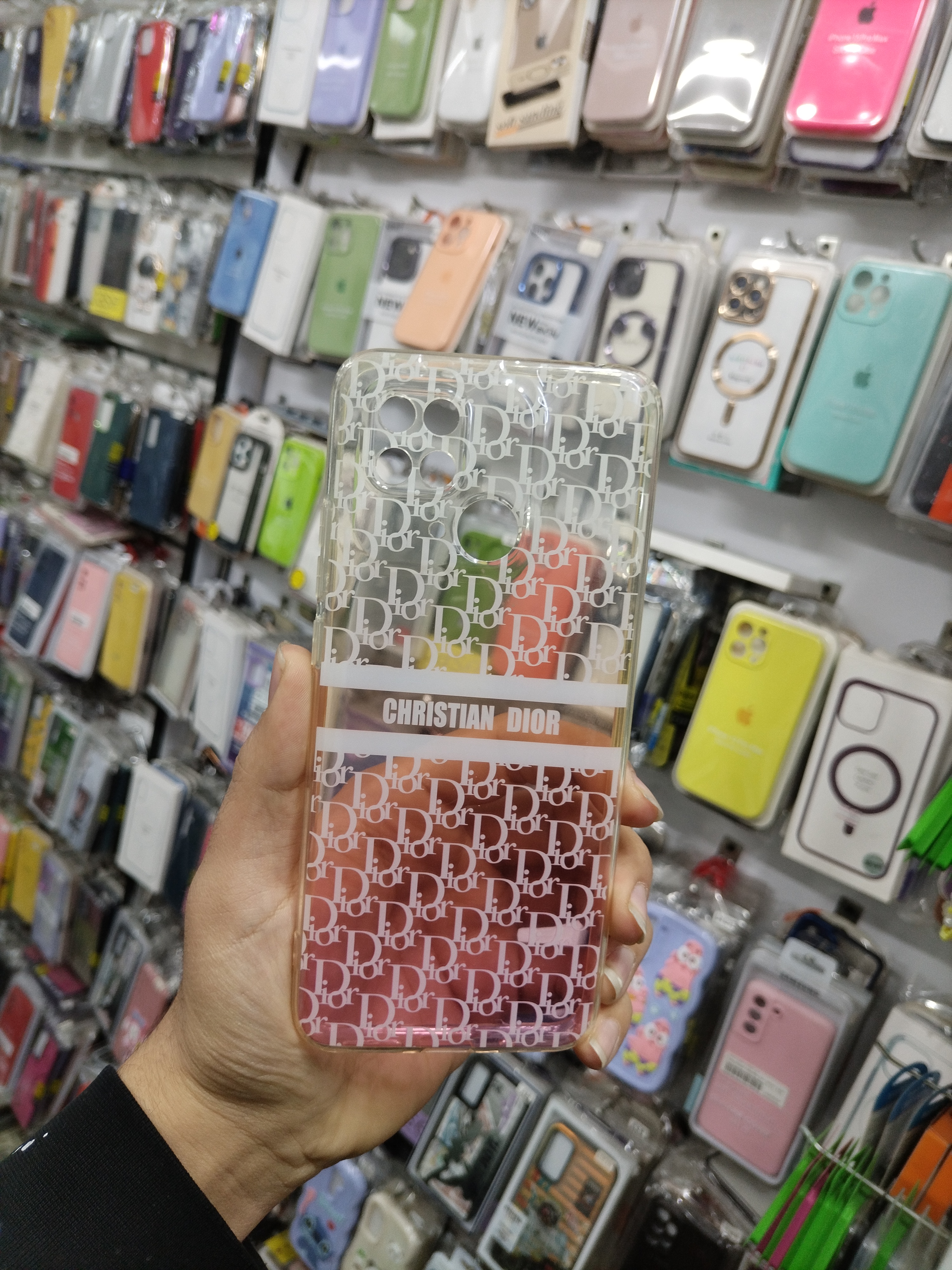 قاب گوشی Xiaomi Redmi 10C - Poco C40 شیائومی طرح ژله ای شفاف
