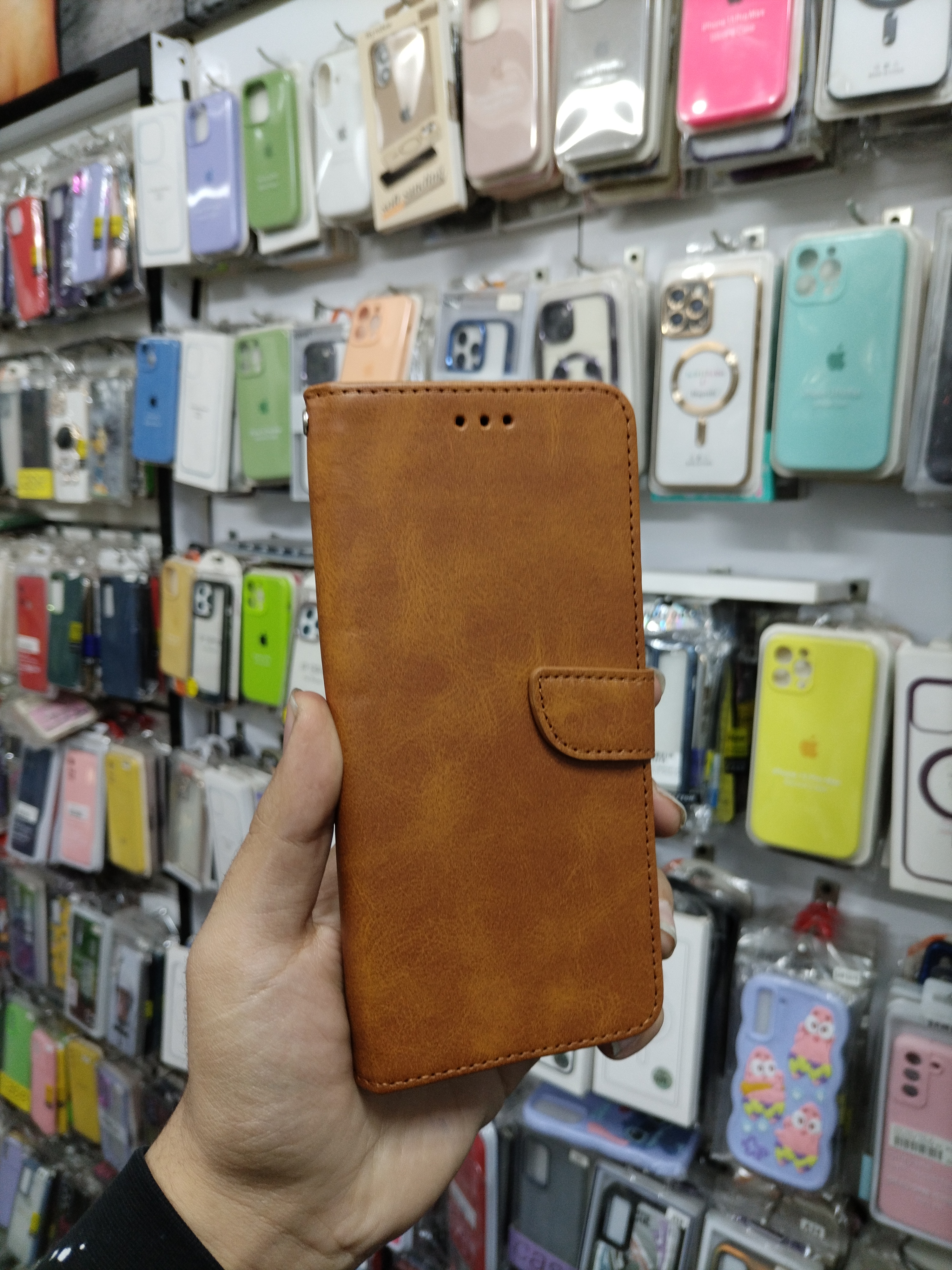 کیف کلاسوری چرمی شیائومی Poco X5 جاکارتی دار اورجینال