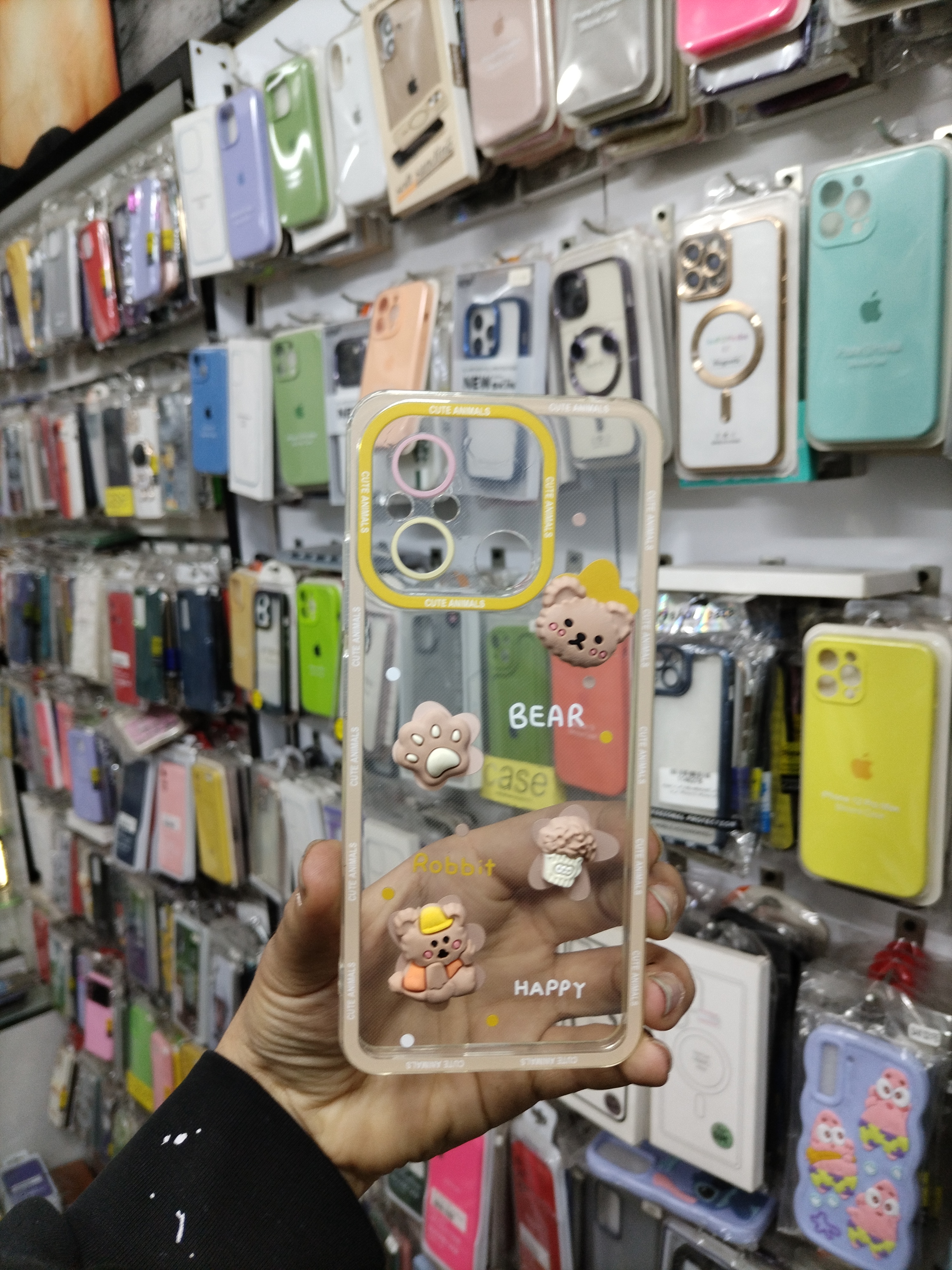قاب گوشی شیائومی Redmi 12C عروسکی طرح برجسته