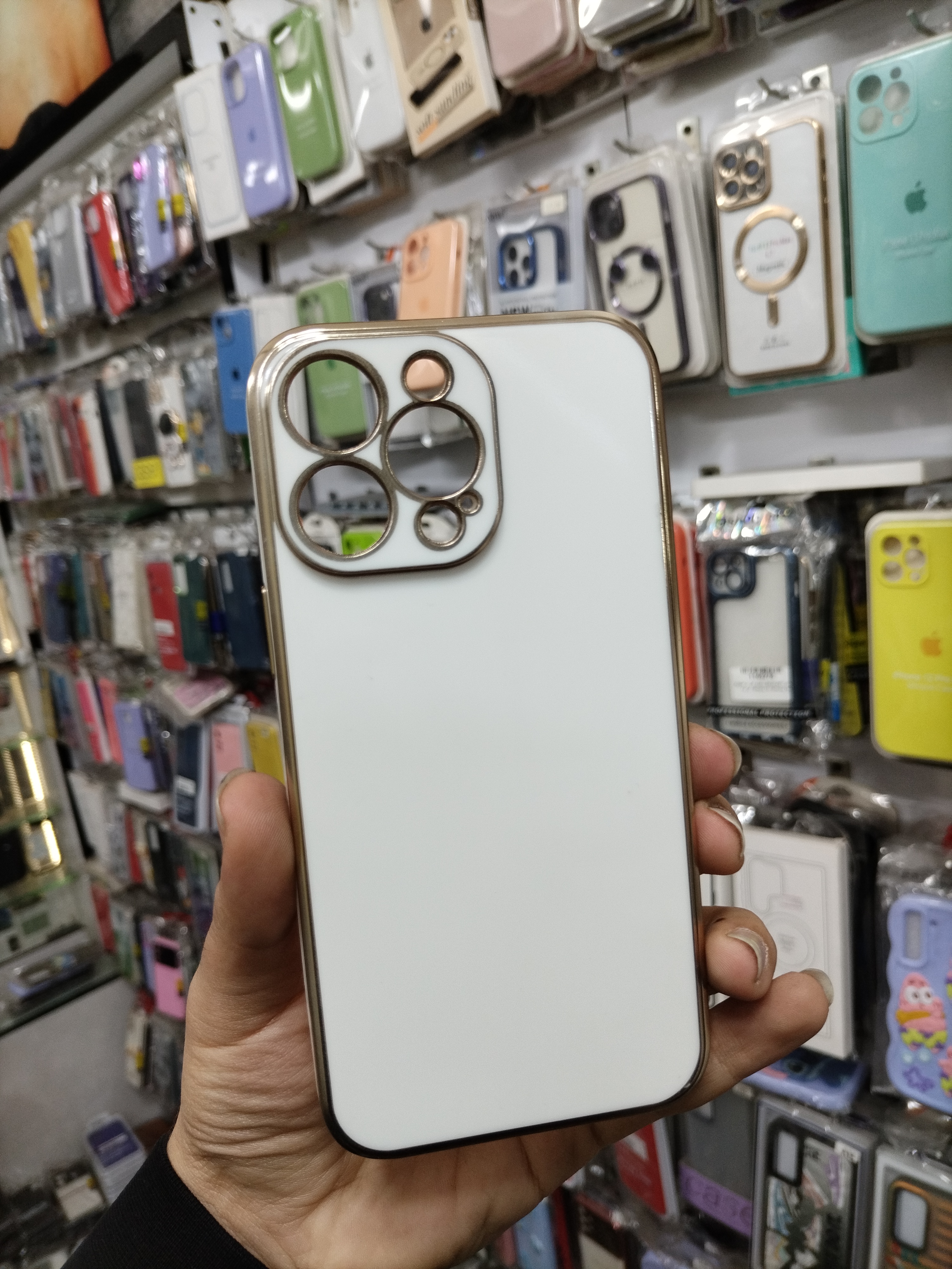 گارد آیفون 14PRO MAX ژله ای طرح مای کیس