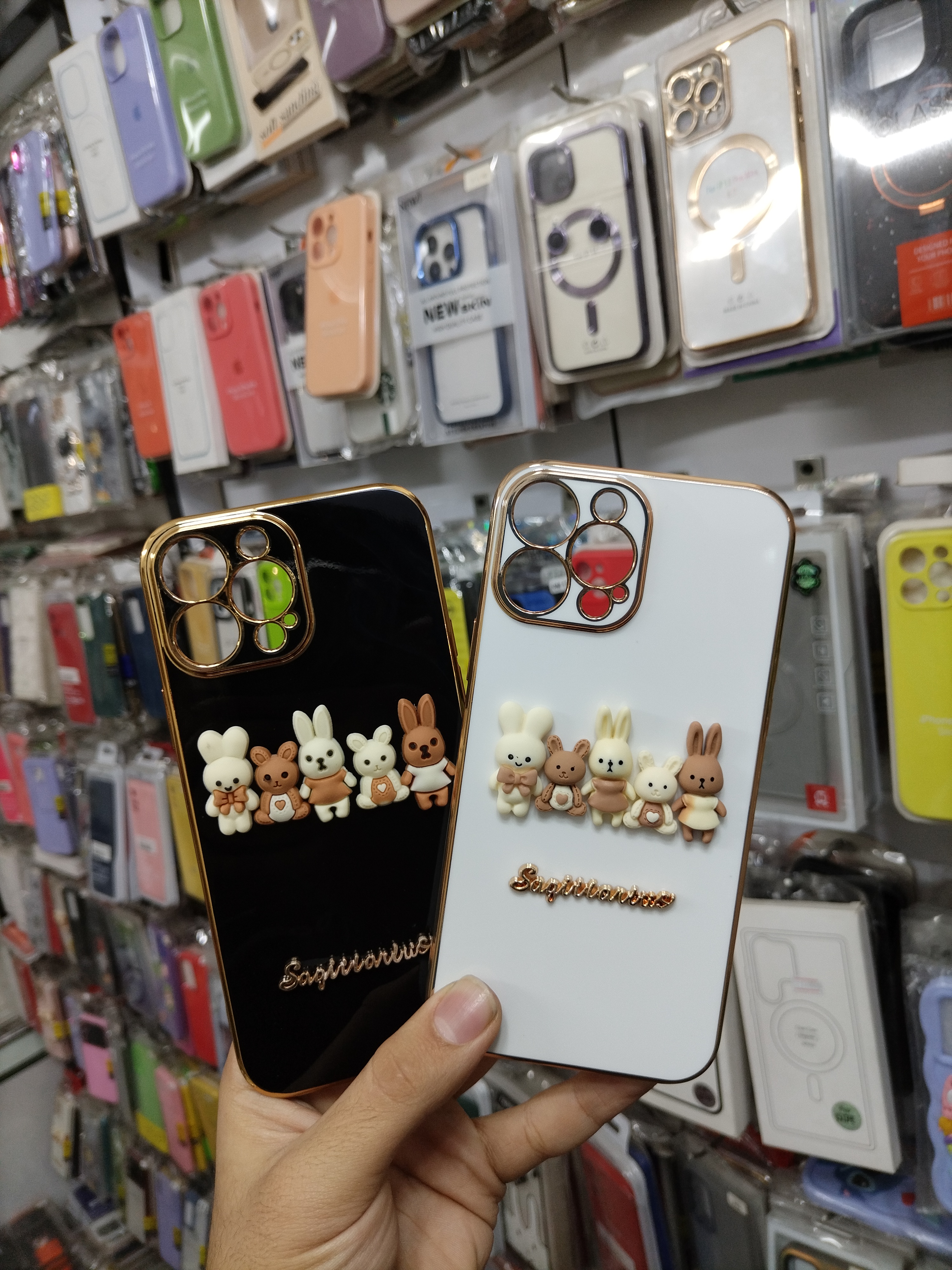 قاب گوشی اپل iPhone 13 Pro Max عروسکی طرح دار