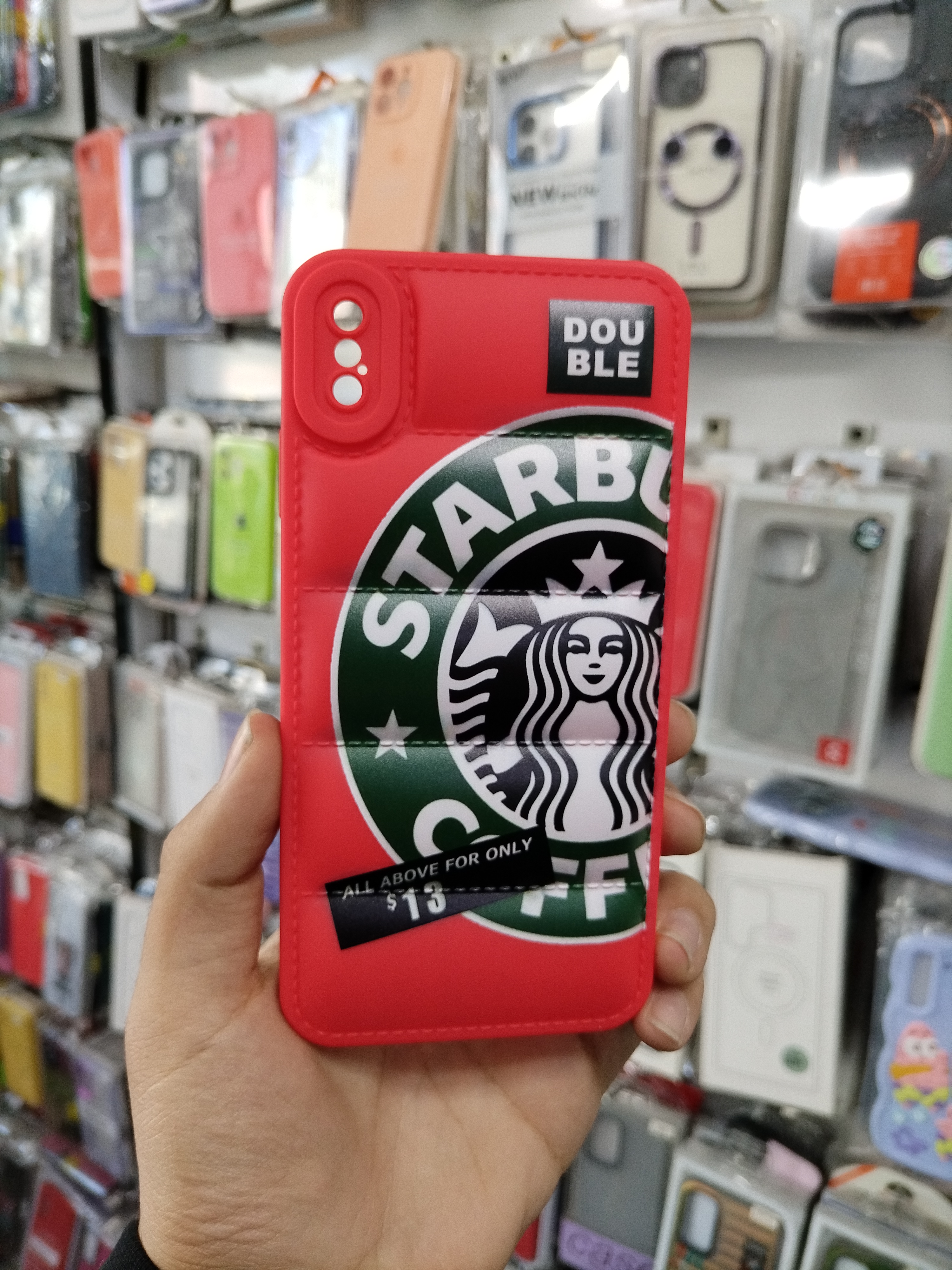 قاب ژله ای آیفون XS MAX طرح دار