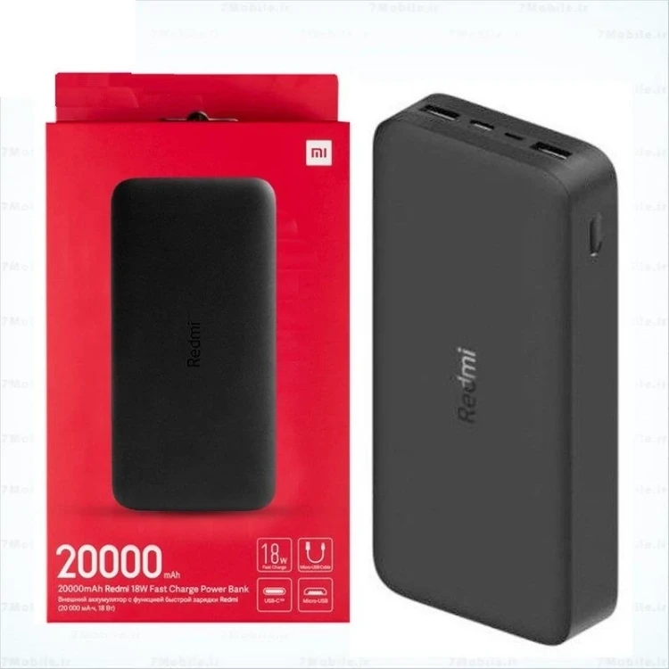 پاوربانک شیائومی مدل PB200LlZM (20000mAh) اصلی