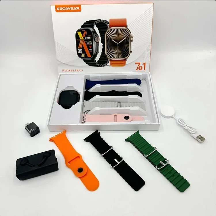 ساعت هوشمند مدل KW28 Ultra 3