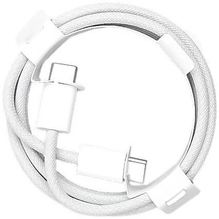 کابل شارژ آیفون اصلی 15 | USB-C به USB-C | فست شارژ + انتقال دیتا | کنفی