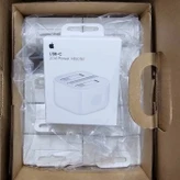 شارژر اپل 20 وات اصل سه پین همراه کابل {مناسب ایفون های 11 الی 16 پرومکس}+ تبدیل 3به2 رایگان