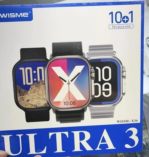 ساعت هوشمند WISME مدل X36 Ultra3 فوق العاده شیکوجذاب 10 بند