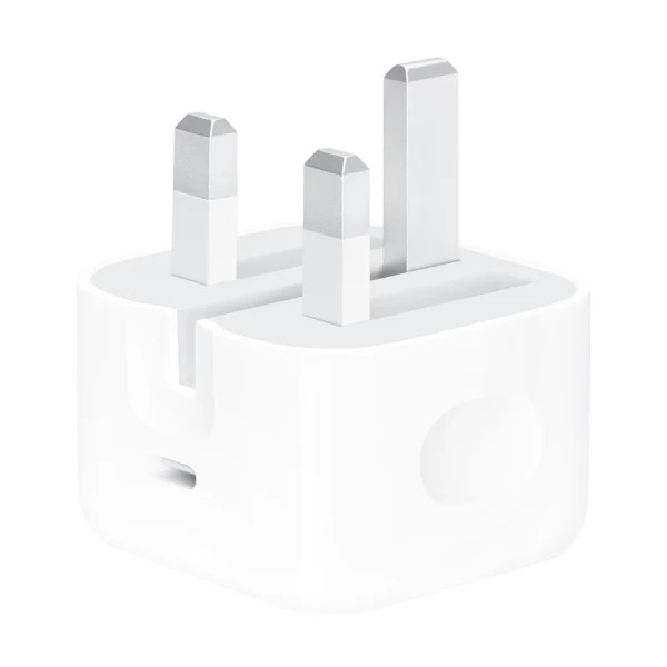 آداپتور 20 وات اصل آیفون+کابل لایتنینگ+تبدیل 3به2 چراغدار